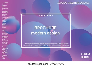 3d ball shape gradients for decoration design. 3d vector illustration. Creative concept. Minimal geometric background. Colorful gradient. Beautiful colorful space background.