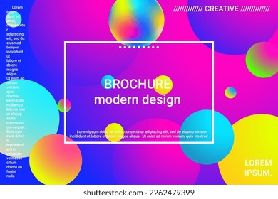 3d ball shape gradients for decoration design. 3d vector illustration. Creative concept. Minimal geometric background. Colorful gradient. Beautiful colorful space background.