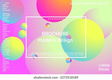3d ball shape gradients for decoration design. 3d vector illustration. Creative concept. Minimal geometric background. Colorful gradient. Beautiful colorful space background.