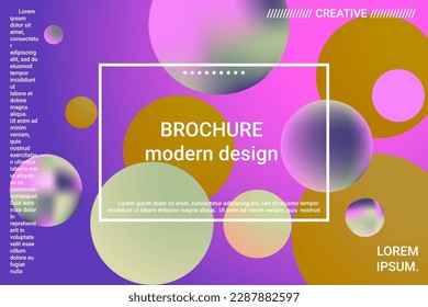 3d ball shape gradients for decoration design. 3d vector illustration. Creative concept. Minimal geometric background. Colorful gradient. Beautiful colorful space background.