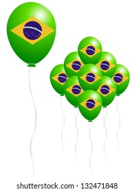 3D balloon Brazil