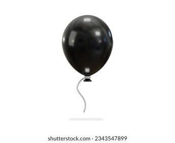3d balloon icon vector illustration