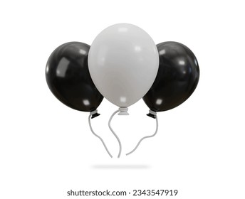 3d balloon icon vector illustration