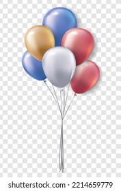 3d balloons background.Celebration, Product presentation show cosmetic product podium