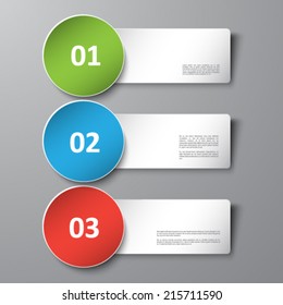 3d banner text box