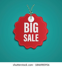 3D Big sale badges  for your design on vintage color