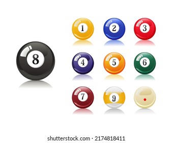 12,742 Nine ball icon Images, Stock Photos & Vectors | Shutterstock