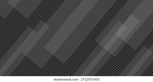 Fondo abstracto geométrico negro 3D superpone la capa en el espacio oscuro con la decoración de líneas diagonales. Estilo rayado moderno del elemento de Diseño gráfico para el Anuncio, el volante, la tarjeta, la cubierta del folleto, o la página de destino