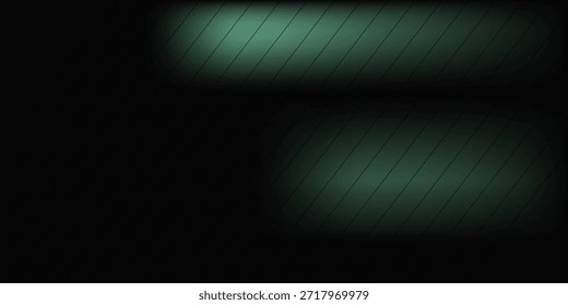 El fondo abstracto techno verde negro 3D se superpone en el espacio oscuro con la decoración de líneas brillantes. Concepto moderno del estilo del hexágono del elemento de Diseño gráfico para el Web, el cartel, el volante, la tarjeta, o la cubierta del folleto