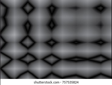 
3d black and white abstract background
