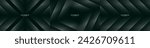 3D black white techno background overlap layer on dark space. Modern banners set with glowing arrows decoration. Graphic design element lines style concept for web, flyer, card cover or brochure