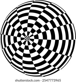 3D black and white wallpaper . Digital image with a psychedelic stripes. Abstract psychedelic stripes for digital wallpaper design Urban Vector Texture Template