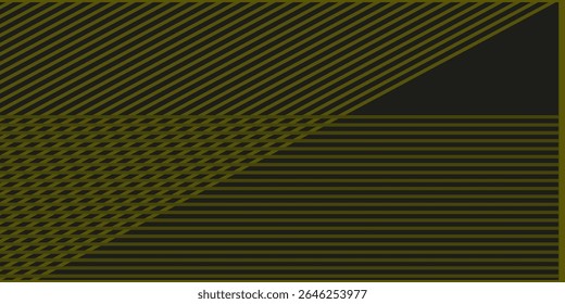 3D black yellow techno abstract background overlap layer on dark space with glowing lines decoration. Modern graphic design element squares style concept for web, poster, flyer, card or brochure cover
