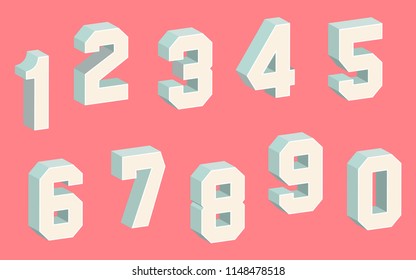 3D Block Numbers