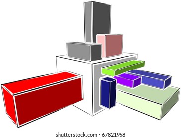 3d blocks