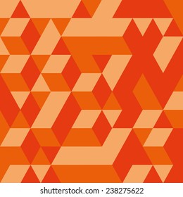 Fondo de estructura de bloques 3d. Ilustración vectorial. Antecedentes de la presentación de las empresas.