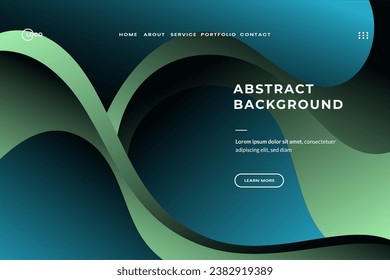 3 d Fondo del Resumen Azul Líquido que es perfecto para el diseño del sitio web
