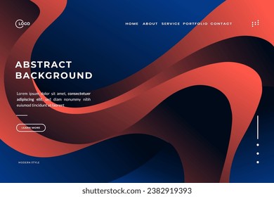 3 d Fondo del Resumen Azul Líquido que es perfecto para el diseño del sitio web