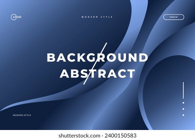 3D Blue Abstract Background Wave is perfect for creating an aesthetic look. It's versatile enough to be used for a variety of purposes