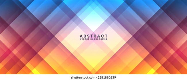 3D-blauer orangefarbener geometrischer abstrakter Hintergrund überschneidet Schicht auf hellem Raum mit polygonaler Form Dekoration. Grafisches Design-Element-Ausschnittkonzept für Banner, Flyer, Karten oder Broschüren