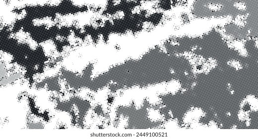 3D blue techno abstract background overlap layer on dark space with glowing dots shape decoration.