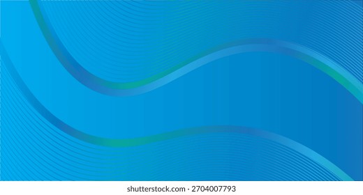 3D blue techno abstract background overlap layer on dark space blue wave lines decoration. Modern graphic design element stripes style concept for web, flyer, card or brochure cover