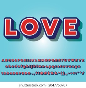 3d bold alphabet and symbols vector graphic illustration with various colors, modern style effect, cool.
suitable for advertising, banners, promotions, offices, etc.