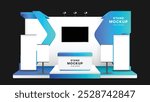 3D Booth Stand Event Exhibition Mockup Template Self-made Work Not AI-made