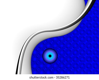 3d border, vector background with copy-space