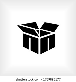 3D Box Icon. Package Symbol - Vector.