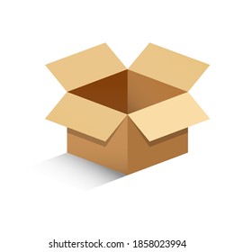 3D Box Icon - Icon of box in various styles for website, user interface, and graphic design projects