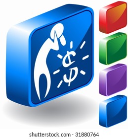 3D Broke Icon