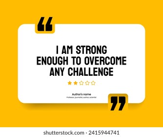 3D bubble testimonial banner, quote, infographic. Social media post template designs for quotes. Empty speech bubbles, quote bubbles and text box. Vector Illustration EPS10.