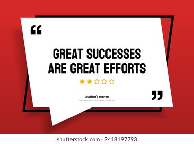 3D bubble testimonial banner, quote, infographic. Social media post template designs for quotes. Empty speech bubbles, quote bubbles and text box. Vector Illustration EPS10.