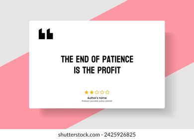 3D bubble testimonial banner, quote, infographic. Social media post template designs for quotes. Empty speech bubbles, quote bubbles and text box. Vector Illustration EPS10.