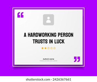3D bubble testimonial banner, quote, infographic. Social media post template designs for quotes. Empty speech bubbles, quote bubbles and text box. Vector Illustration EPS10.