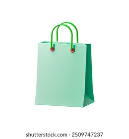 3D Buildable Corporate Shopping Bag
