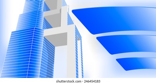 3d building,  blanks