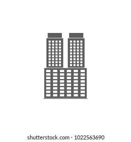 3d building icon. Element of buildings for mobile concept and web apps. Icon for website design and development, app development. Premium icon on white background