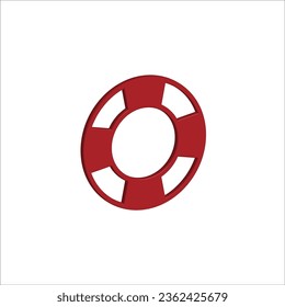 3d buoy icon vector illustration