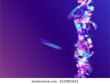 3d Burst. Purple Happy Effect. Surprise Design. Celebrate Background. Art Christmas Illustration. Color Confetti. Isolated Flag. Light Gradient. Pink 3d Burst