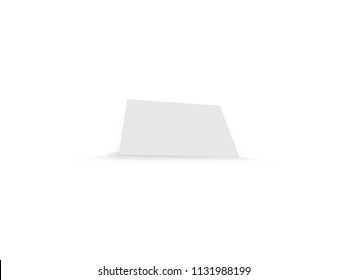 3d business blank