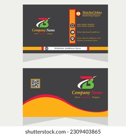 3d Business card design, business card template, corporate template, visiting card design