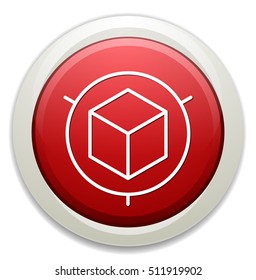 3d button