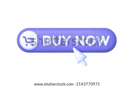 3d buy now for marketing design. Buy Now vector web button. 3d render. Online shop. Shop now. Marketing concept. Vector