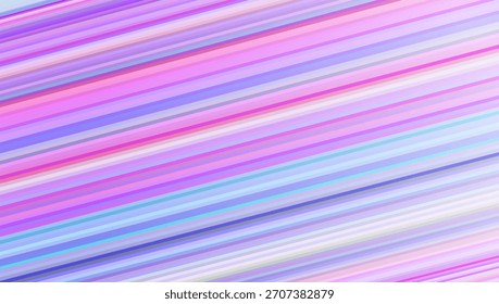 Fundo de listras de doces 3d. Abstrato Padrão Rosa, Amarelo E Azul Com Linhas Diagonais Gradientes. Design de vetor geométrico. Parede Brilhante De Pirulito. Efeito de Movimento. 3d colorido doces listras.