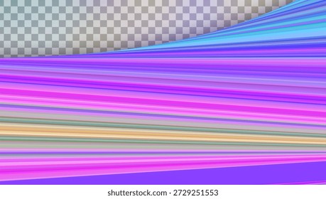 Fondo de rayas de caramelo 3d. Abstractas Patrón Rosa, Amarillo Y Azul Con Líneas Diagonales De Gradiente. Diseño de Vector geométrico. Pared de piruleta brillante. Efecto de movimiento. Coloridas rayas de caramelo 3d.