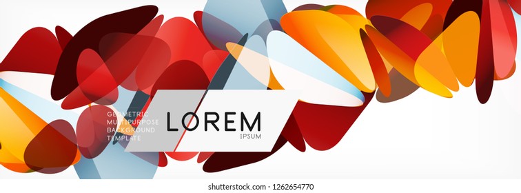3d card on light backdrop. Abstract triangle pattern. Futuristic vector geometric background.