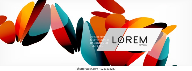 3d card on light backdrop. Abstract triangle pattern. Futuristic vector geometric background.