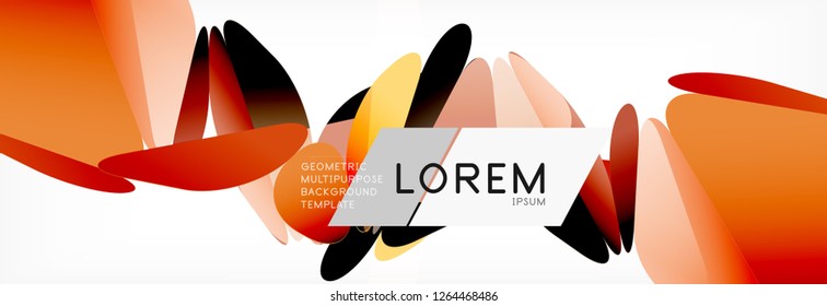 3d card on light backdrop. Abstract triangle pattern. Futuristic vector geometric background.